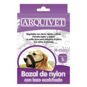 Arquivet Muselière Nylon Avec Nud Rembourré S
