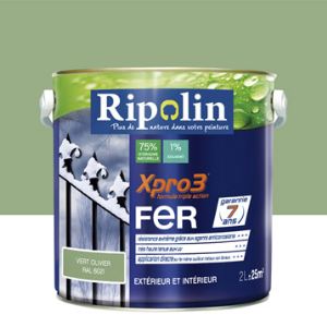 Image de Ripolin Peinture Xpro3 Fer 2 litres