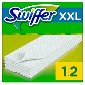 Swiffer Recharges lingettes sèches pour balai attrape-poussière XXL - 3x 12 lingettes