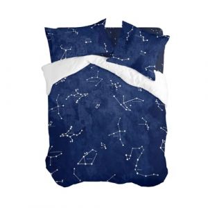 HappyFriday Housse de Couette Blanc Cosmos Multicolore 260 x 240 cm