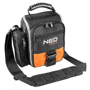 Sacoche de travail - NEO TOOLS - 84-315 - Polyester renforc&eacute; - Bandouli&egrave;re r&eacute;glable - 8 poches