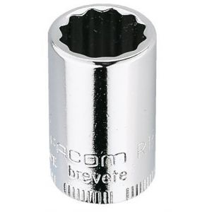 Facom RB.3/8 - Douilles 1/4 parois fine 12 pans