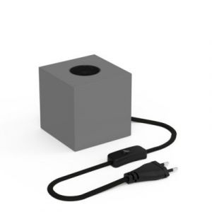 Calex | Tafelarmatuur | E27 fitting | Met schakelaar | Max. 1x40W | Grijs | 1,8M snoer
