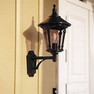 Konstsmide Applique murale ext&eacute;rieure Virgo Up 571-600 E27 100 W vert