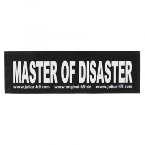Trixie 2 bandes auto-agrippantes julius-k9 - L, master of disaster -