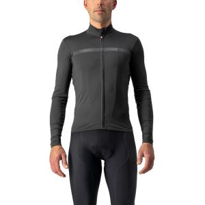 Castelli Pro Thermal Mid Maillot manches longues Homme, gris L Maillots route