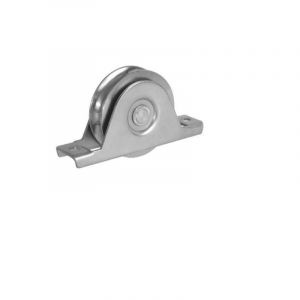 Image de Afbat Roue à support intérieur acier zingué, H.90 x L.155 x P.32 mm