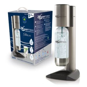 Image de Wassermaxx Trend Deluxe - Machine à soda + 1 bouteille PET + 1 bouteille en plastique,