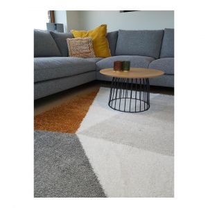 Tapis moderne shaggy Harlem 140x200 Crème