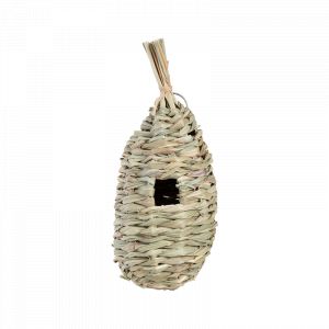AC-Déco Nichoir Chaume Mésange Bleue 29 cm