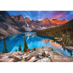 Castorland Sunrise at Moraine Lake, Canada