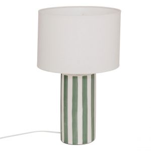 Lampe à poser champignon secteur Frida vert