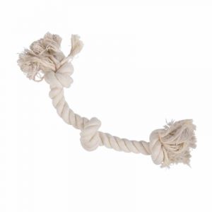 Jouet &agrave; Corde pour Chien "Slow Life" 48cm &Eacute;cru Prix