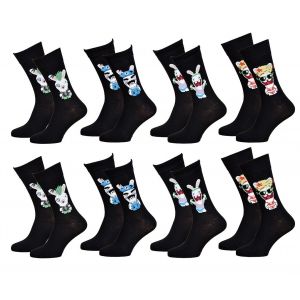Chaussettes Pack Homme Lapins Cretins Pack De 8 Paires 1120