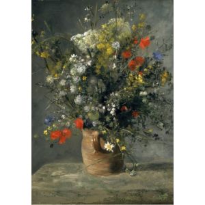 Image de Grafika Puzzle Auguste Renoir : Fleurs dans un Vase, 1866 Kids