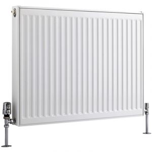 Hudson Reed Radiateur à panneaux Type 11 horizontal Eco 60 cm x 80 cm x 5 cm 741 Watts