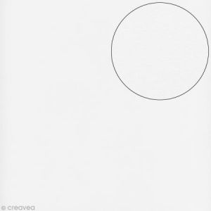 Image de Bazzill basics paper Papier scrapbooking Bazzill 30 x 30 cm - Lisse - Lisse blanc (blanc)