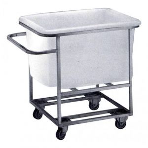 Image de L2G Chariot de Transport PAD Inox 304 Bac Poly 220L L2G Inox900