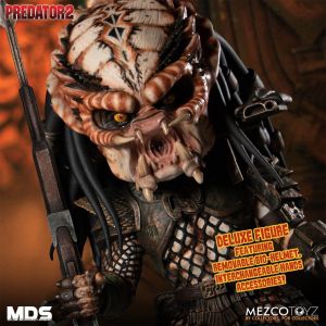 Image de Mezco Predator 2 City Hunter Designer Series Deluxe Figurine articulée 15 cm