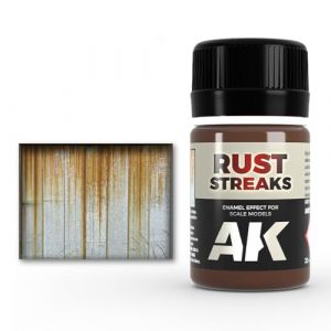 Ak Interactive Pot D'enamel Effects - Rust Streaks (35 Ml)