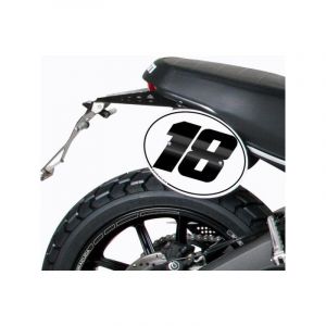 Barracuda Support de plaque d'immatriculation moto Scrambler Ducati