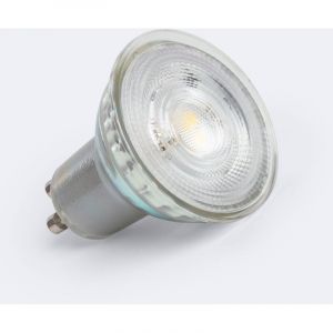 TechBrey Ampoule LED dimmable GU10 7W 700 lm cristal 38º No Flicker 4000K Blanc neutre