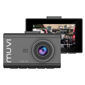 Veho Cam&eacute;ra de tableau de bord 4K Muvi KZ-2 PRO gris fonc&eacute;