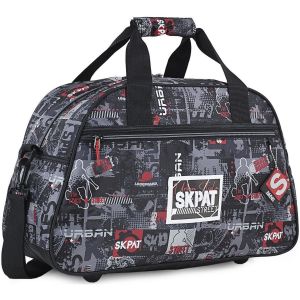 Image de Sac De Sport Pour Enfants Avec Double Poign&eacute;e. Fermeture Par Velcro Et Bandouli&egrave;re R&eacute;glable Et Amovible. Toile Imprim&eacute;e. Ecole, Voyage, Gymnase, Large Et Robuste 131645