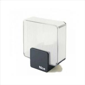 Nice Lumi&egrave;re de signalisation &agrave; LED pour portails automatiques Version, 90 - 240 VAC Code: ELAC