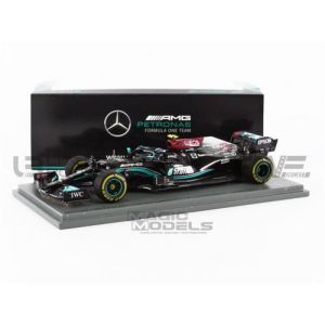 Spark Voiture Miniature de Collection 1-43 - MERCEDES-AMG W12 E Performance - GP Italie 2021 - Black /Green - S7691