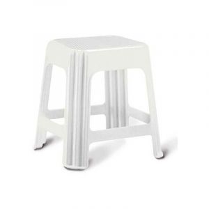 Giganplast Tabouret Novanta B.Co 42X34 h 42 7590M Giganpl