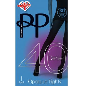 Image de Collant opaque Pretty Polly PREMIUM OPAQUES noir