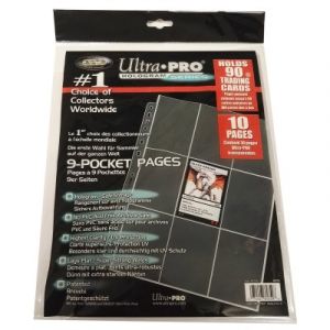 Asmod&eacute;e 10 feuilles de classeur pour cartes et decks