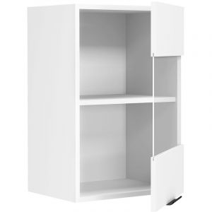 Vcm Armoire De Cuisine Largeur 40 Cm Porte En Verre Armoire Suspendue Cuisine Armoire Murale Meubles De Cuisine Fasola