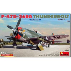 Mini Art MiniArt 48003 1:48 US P-47D-26RA Thunderbolt AD.Kit – Réplique fidèle à l'original, modélisme, kit de construction en plastique, bricolage, loisirs, collage, modélisme, assemblage