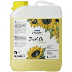 Démêlant tournesol pour cheval Stübben Brush on