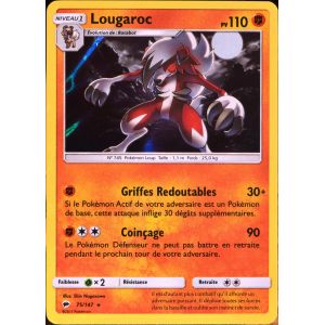 Asmodée Lougaroc (Forme Nocturne) - Carte Pokémon 75/147 110 Pv Holo