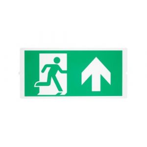 SLV P-LIGHT, kit de 3 autocollants à pictogrammes, pour P-LIGHT - Motifs verts sur fond blanc