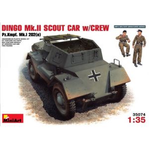 Mini Art Dingo MKII (Pz.Kpfw MK 1 202) avec équipage