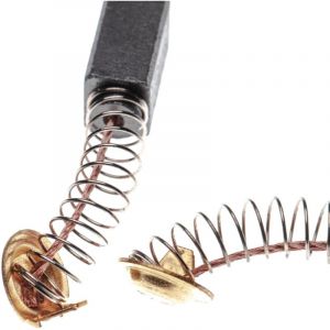 Vhbw 2x balai de charbon pour moteur électrique 6,5 x 7,5 x 12,5mm remplace Hitachi 999-021, 999021 pour outil électrique