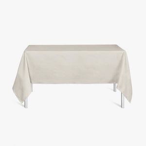 Today Nappe rectangle coton CEREMONY 140x240 Ivoire