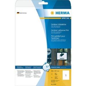 Herma 10 étiquettes Outdoor autocollant 210 x 297 mm