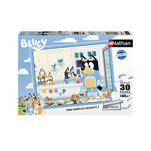 Nathan Puzzle 30p Dans Le Bain De Bluey