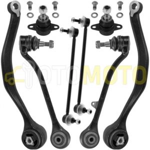 Kit bras de suspension avant compatible BMW X3 E83 composé de 8 pièces