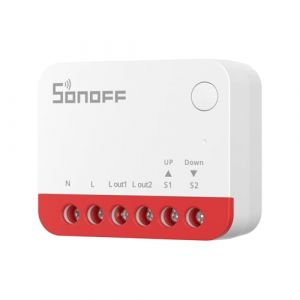 Sonoff Relais Intelligent pour Volets Roulants Zigbee MINI-ZBRBS Blanc