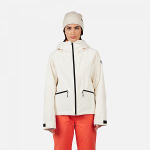 Rossignol Veste &agrave; capuche Rochrun Insulated blanc cr&egrave;me femme - M