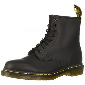 Dr. Martens Bottines 1460 Greasy cuir Noir