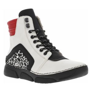 Rieker Femme 45904 Bottes à Lacets, Beige, 38 EU