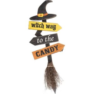 Ruedelafete Balai en bois avec flèches de 91 cm