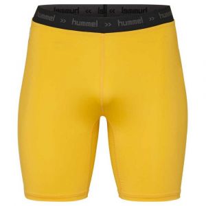 Hummel First Performance Collant - Jaune, pointure Small - Jaune - Taille Small